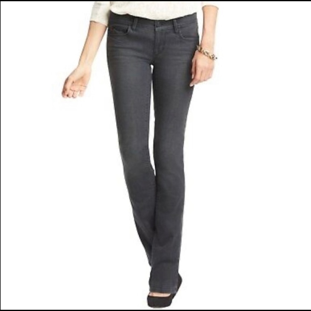 LOFT | Modern Sexy Bootcut Soft Stretch Jeans | Gray | 32/14